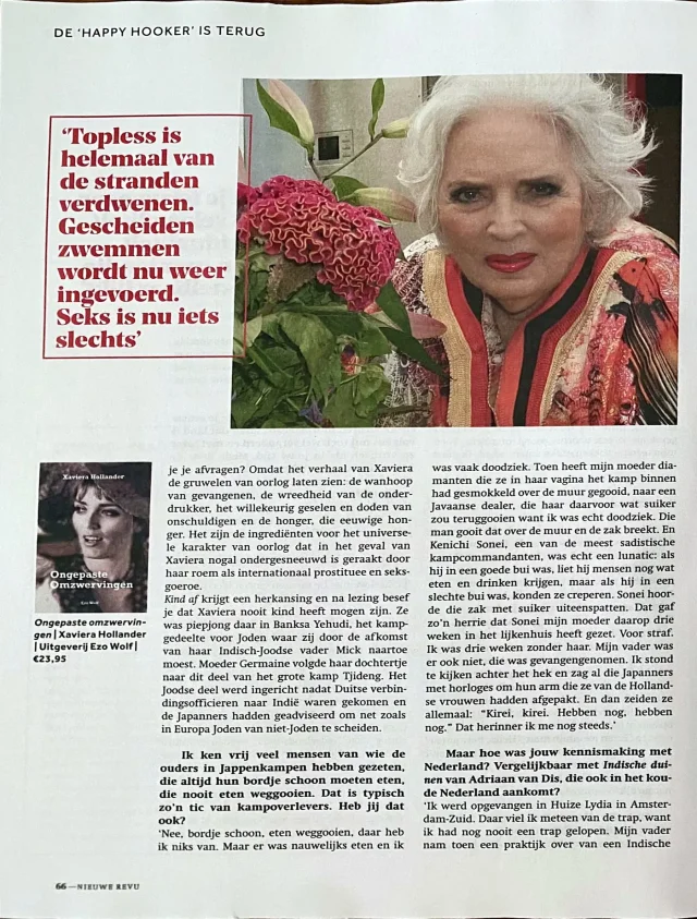 Xaviera Hollander Nieuwe Revu 2026 Pag 66