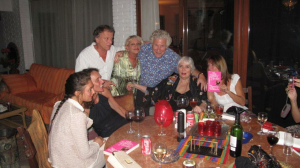 with robin and philip and the girls